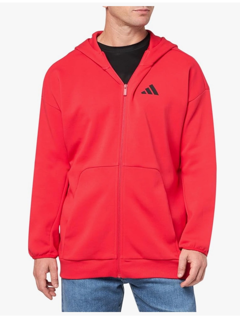 Men’s tall adidas Men's Future Icons Small Logo Full-Zip Hoodie size XLT NWT